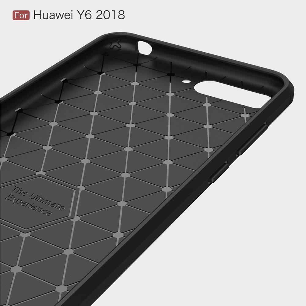 Funda Brushed TPU Case Huawei Y6 2018 Black