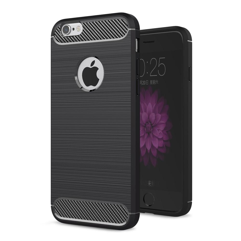 Funda Brushed TPU Case iPhone 6/6S Black