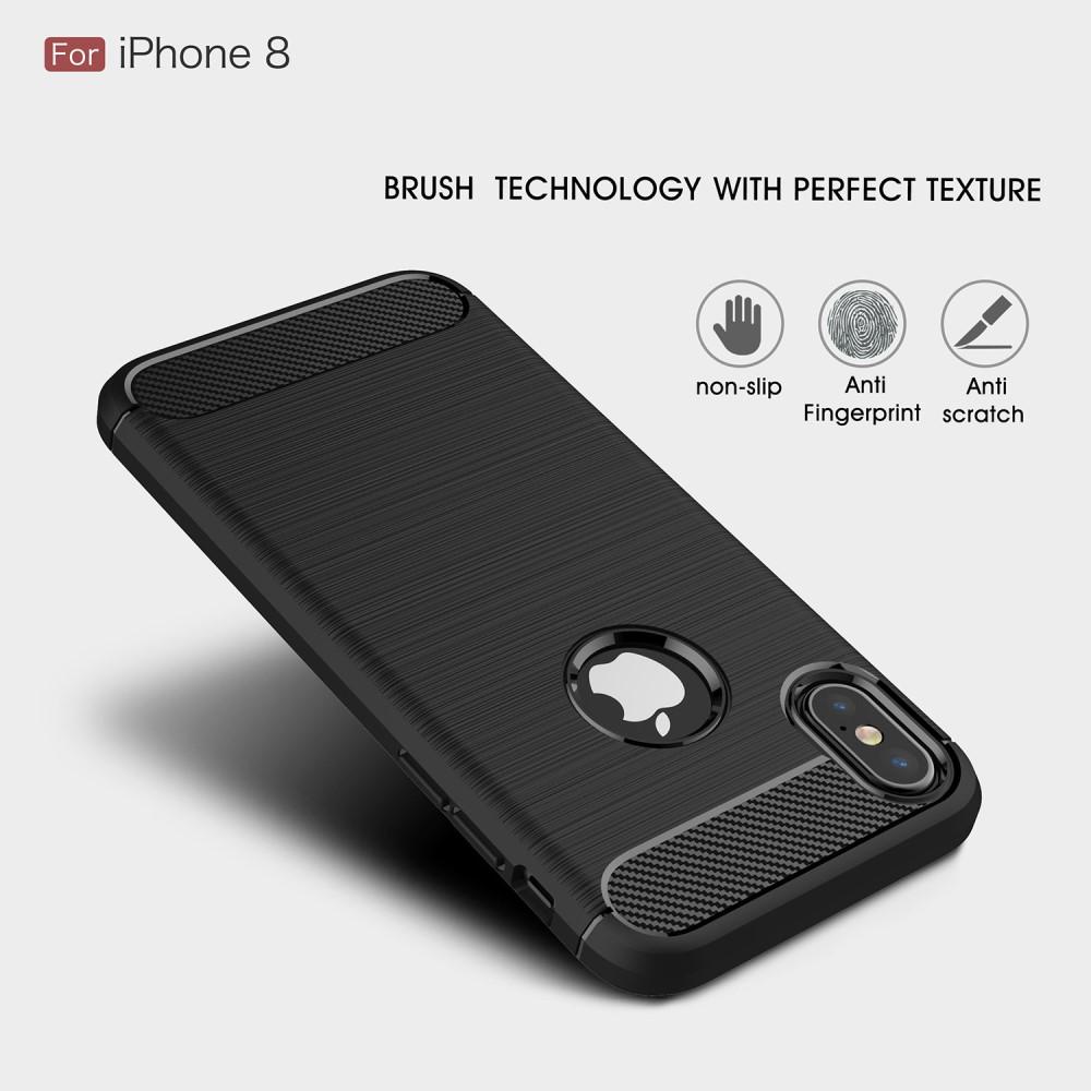 Funda Brushed TPU Case iPhone X/XS Black