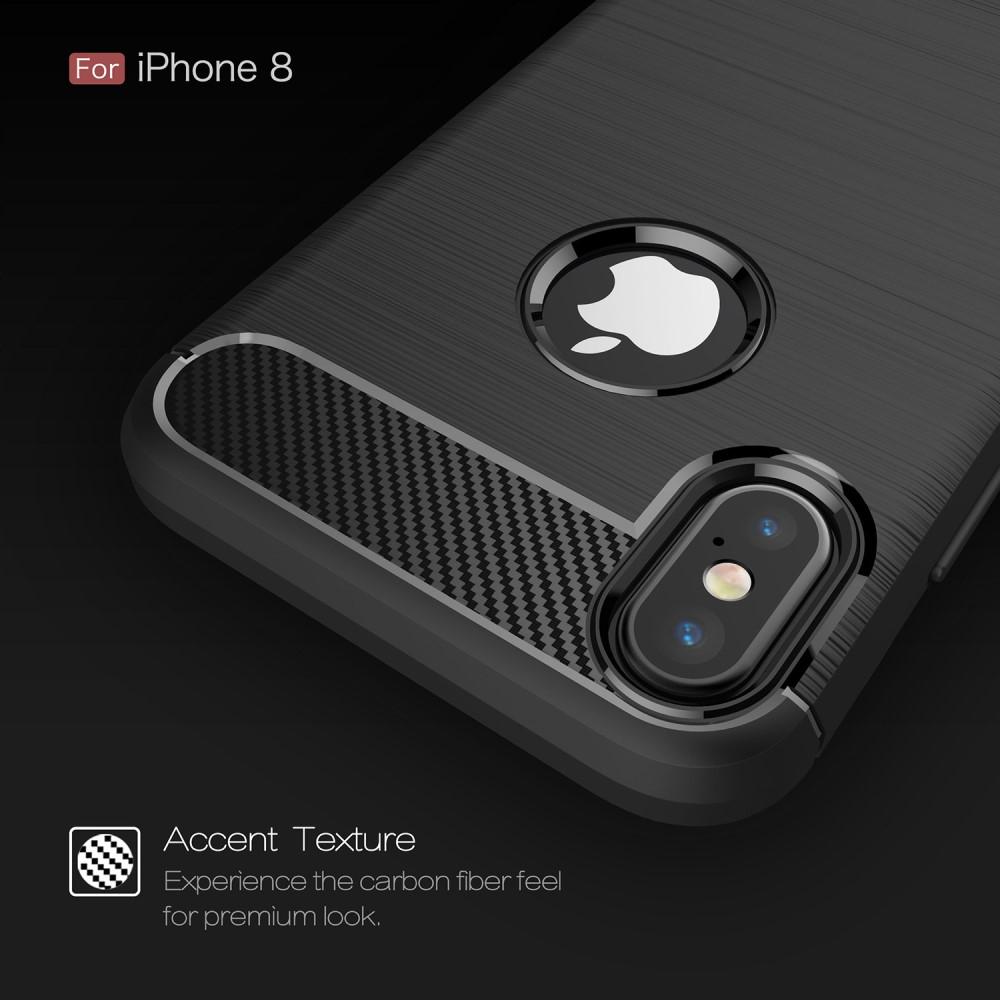 Funda Brushed TPU Case iPhone X/XS Black