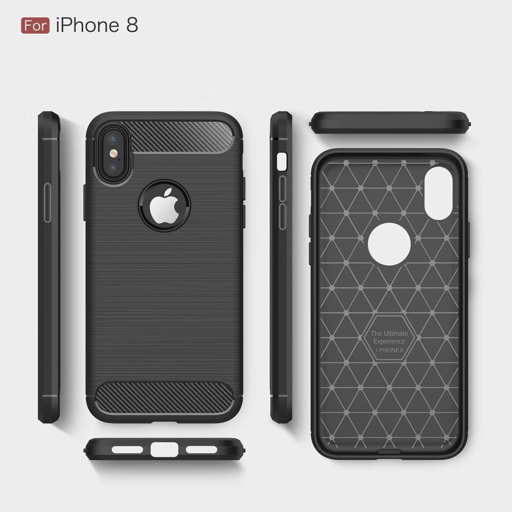 Funda Brushed TPU Case iPhone X/XS Black