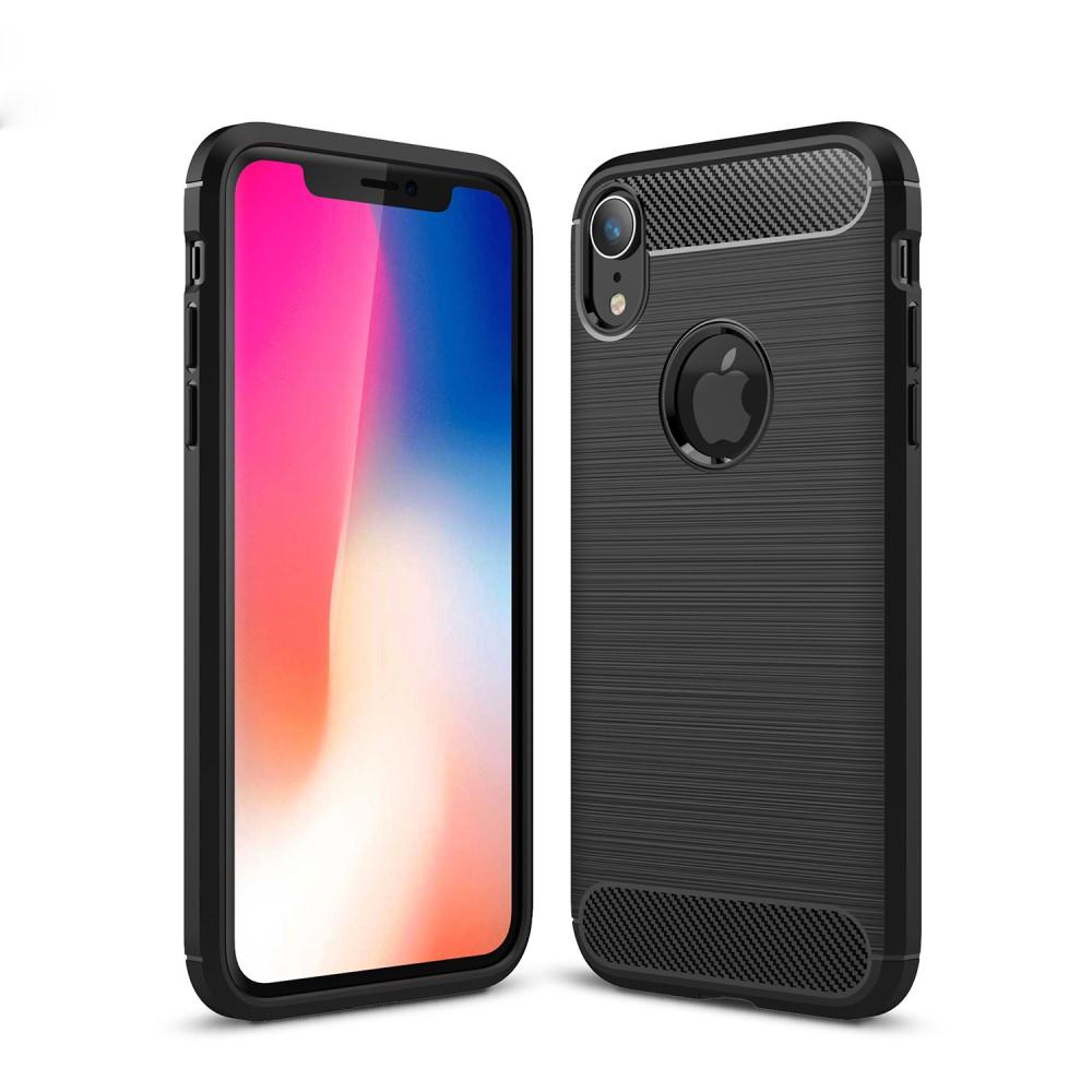 Funda Brushed TPU Case iPhone Xr Black