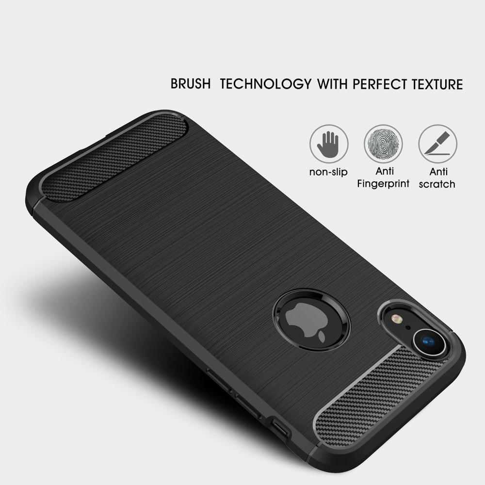 Funda Brushed TPU Case iPhone Xr Black