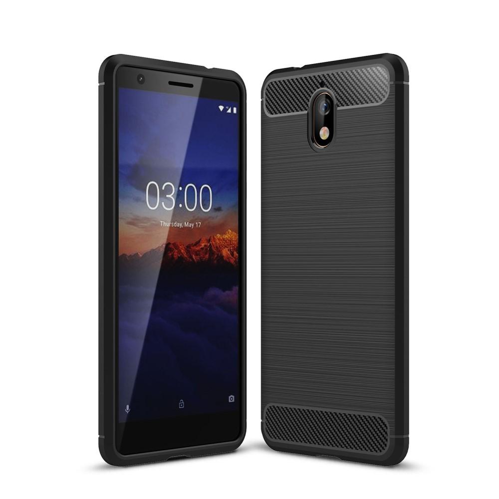 Funda Brushed TPU Case Nokia 3.1 2018 Black