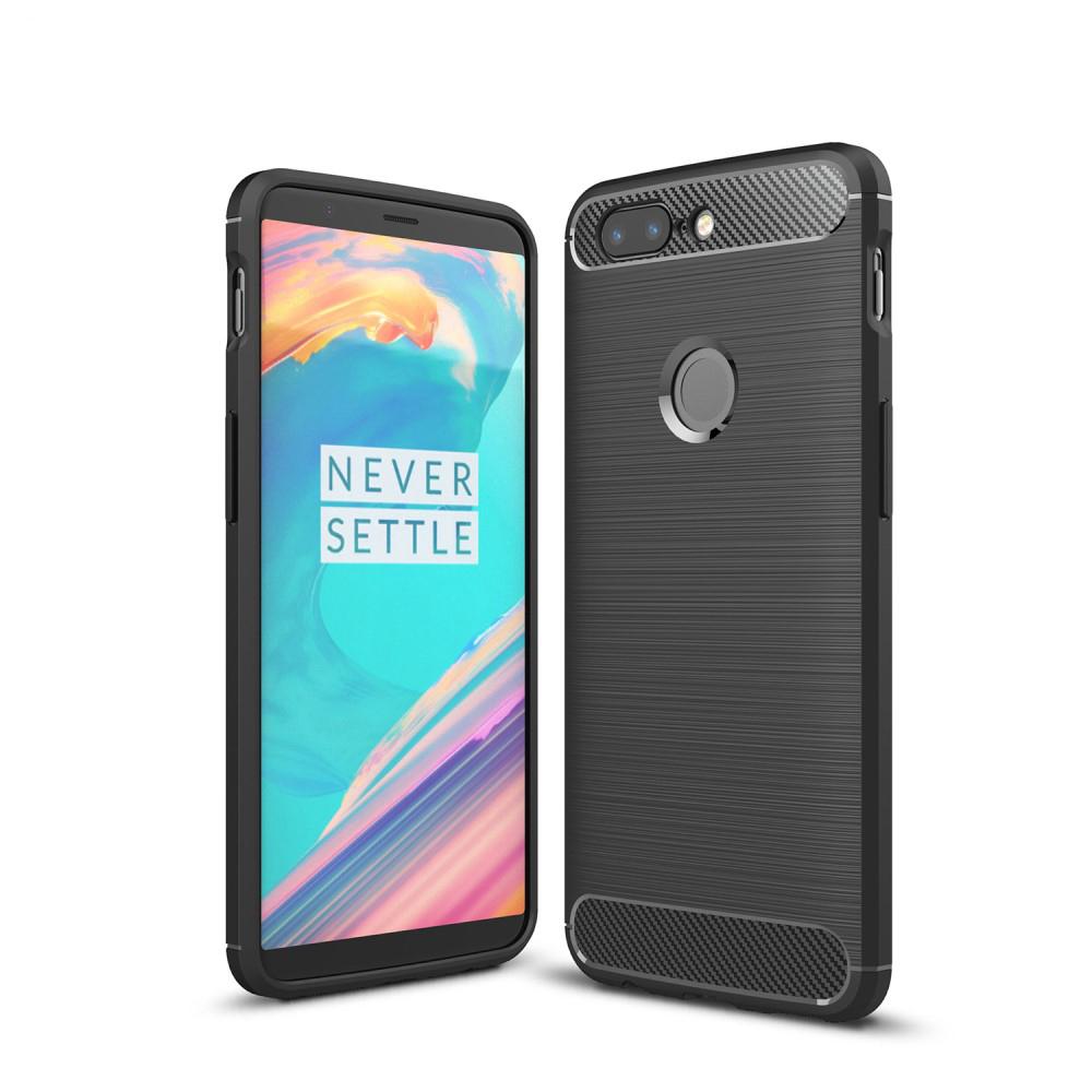 Funda Brushed TPU Case OnePlus 5T Black