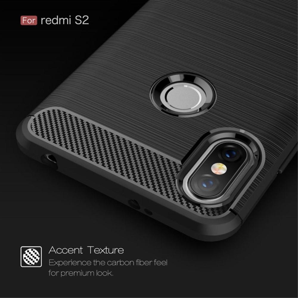 Funda Brushed TPU Case Xiaomi Redmi S2 Black