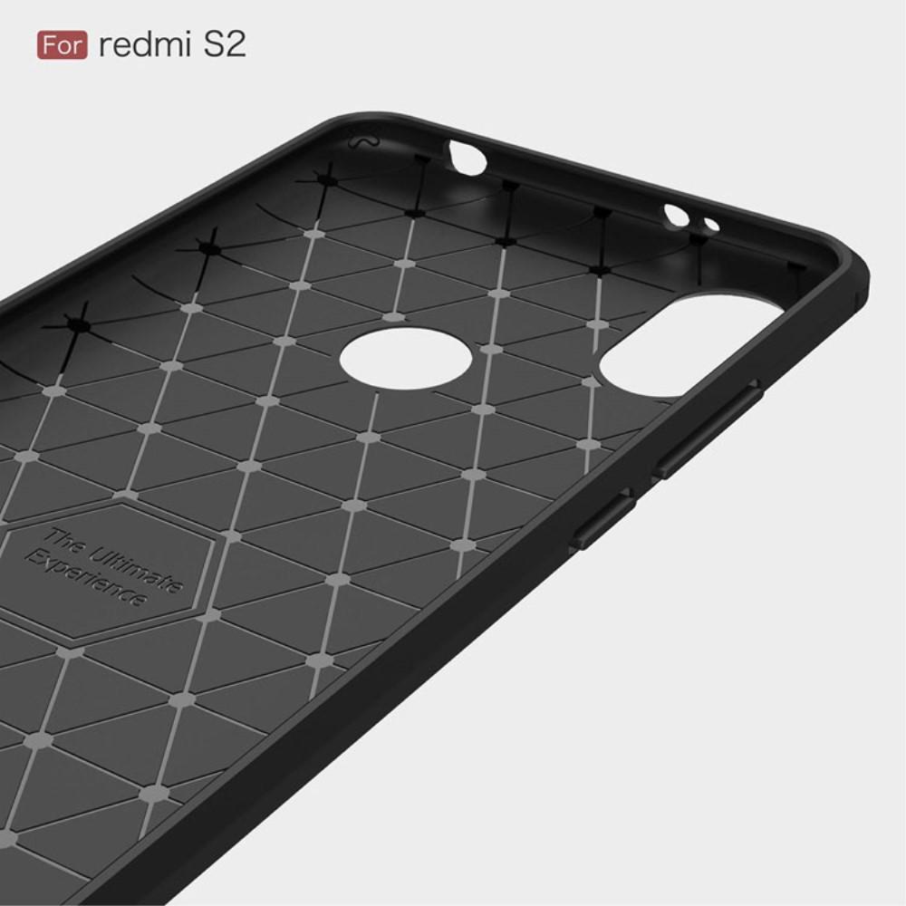 Funda Brushed TPU Case Xiaomi Redmi S2 Black