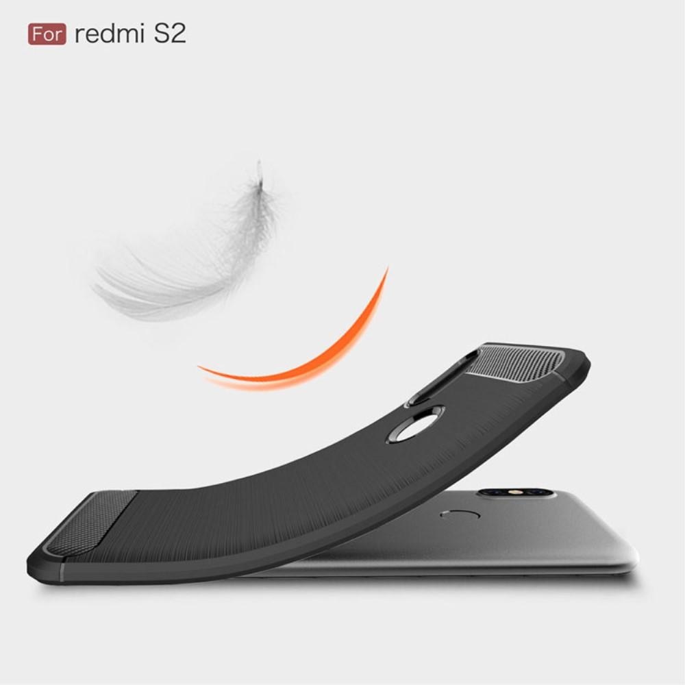 Funda Brushed TPU Case Xiaomi Redmi S2 Black