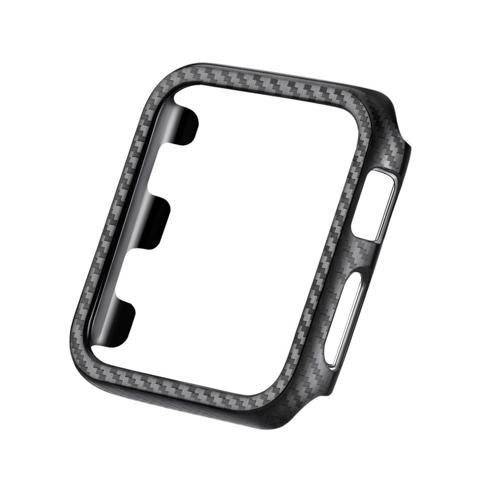 Funda Carbon Apple Watch 44mm negro