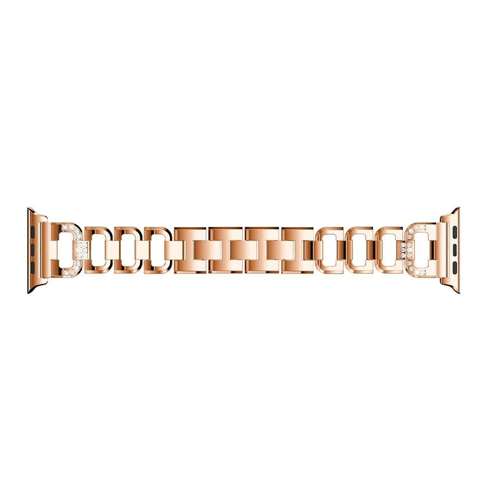 Correa Rhinestone bracelet Apple Watch 38mm Rose Gold