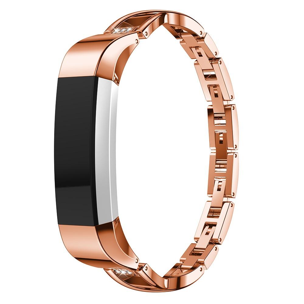 Correa Cristal Fitbit Alta/Alta HR Rose Gold