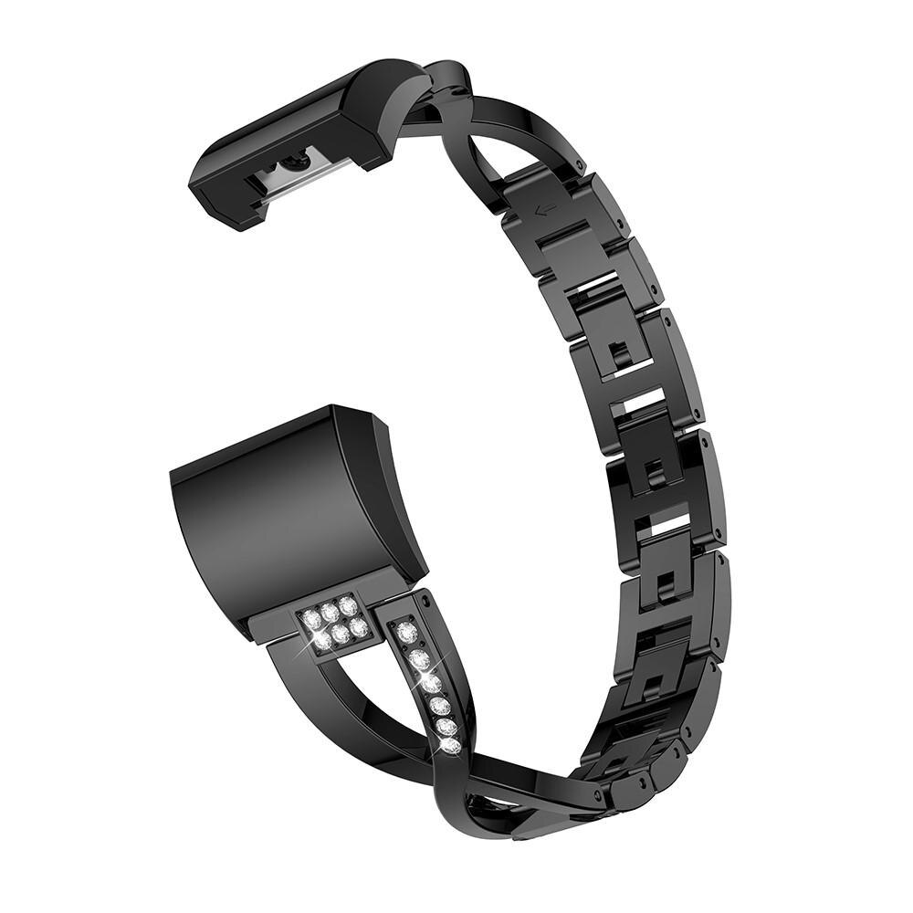 Correa Cristal Fitbit Charge 2 Black