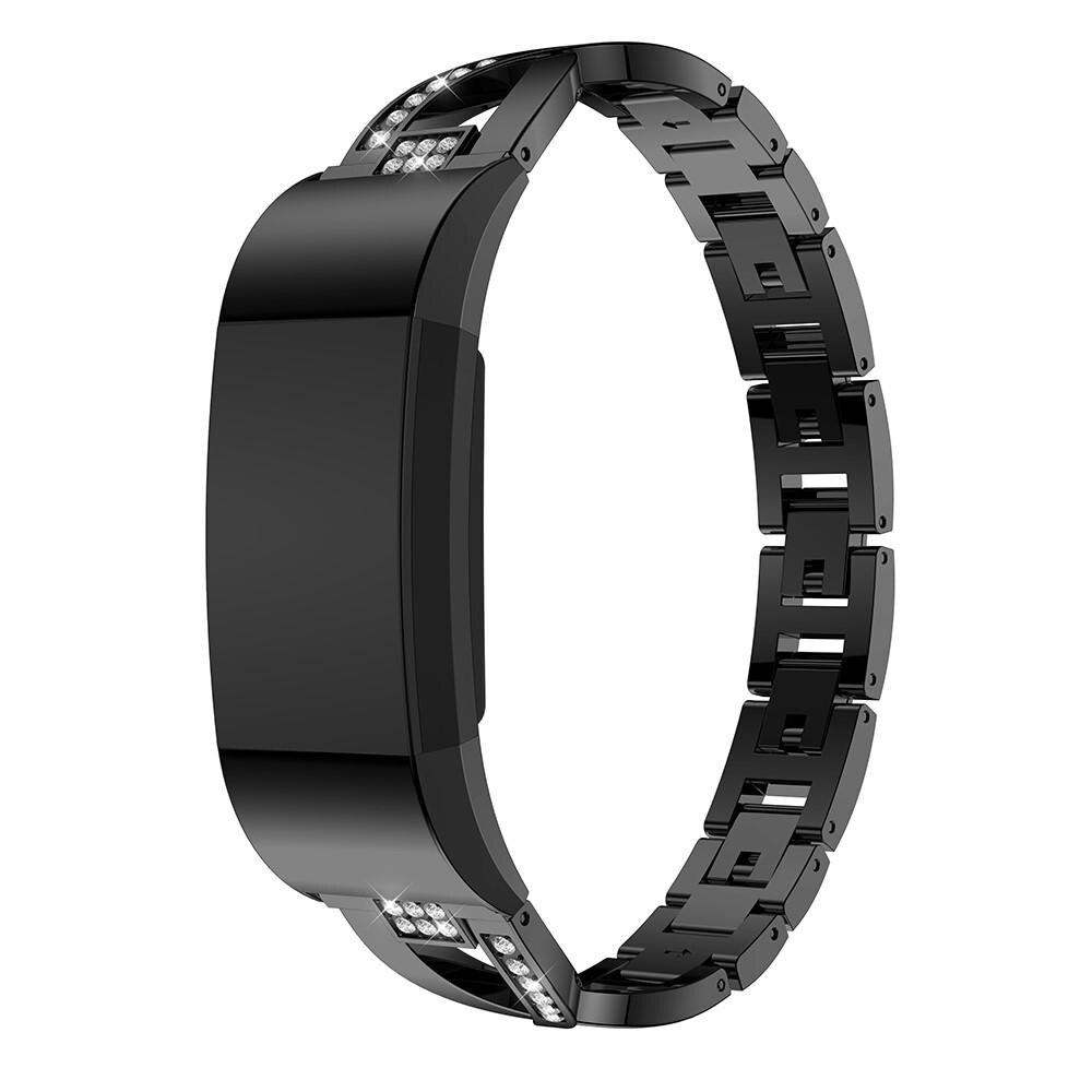 Correa Cristal Fitbit Charge 2 Black