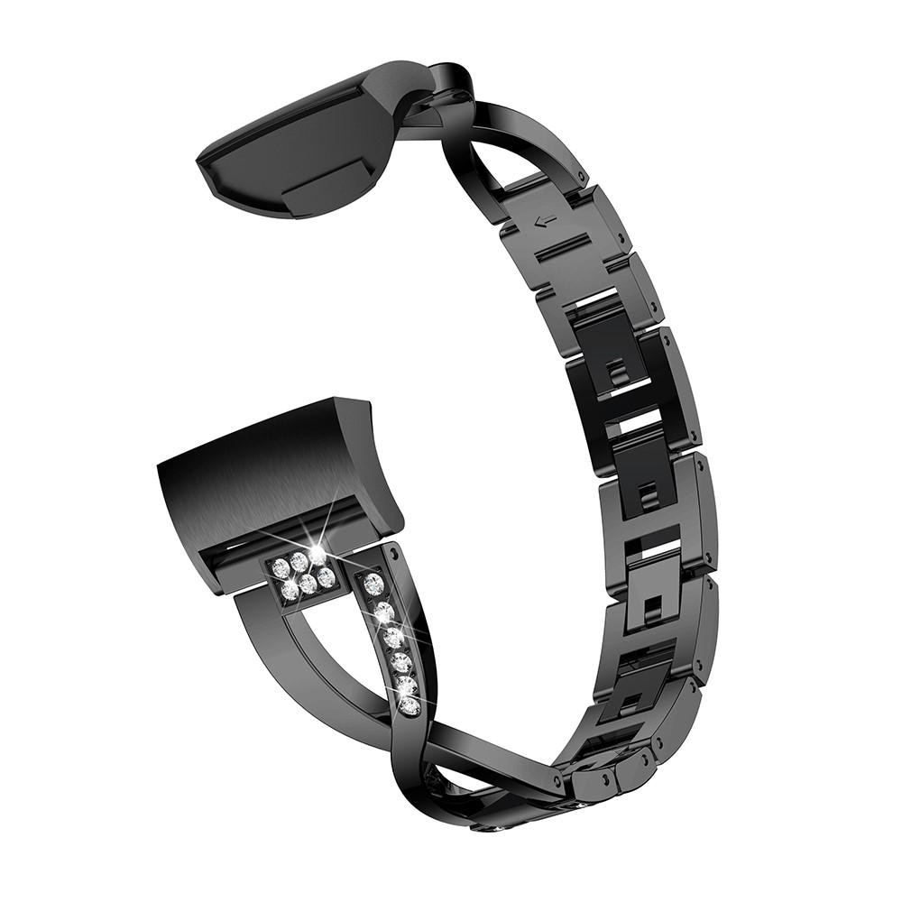 Correa Cristal Fitbit Charge 3/4 Black