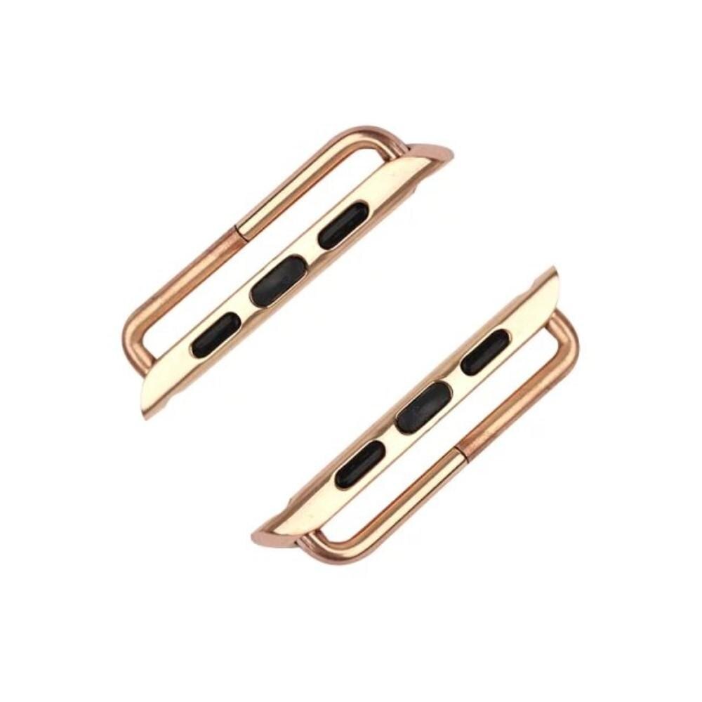 Adaptador Correa - Conector de Correa de Reloj Apple Watch 38mm oro rosa