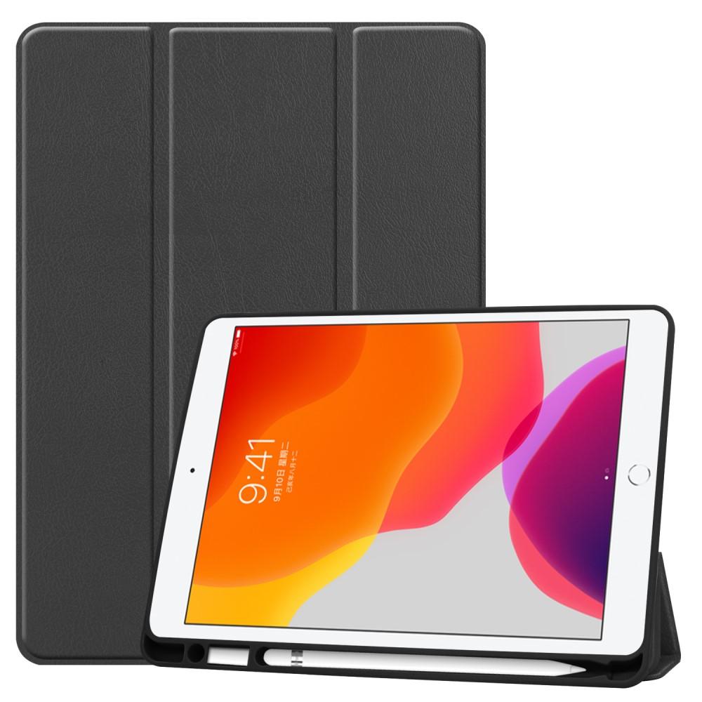 Funda Tri-Fold con portalápices iPad 10.2 7th Gen (2019) negro