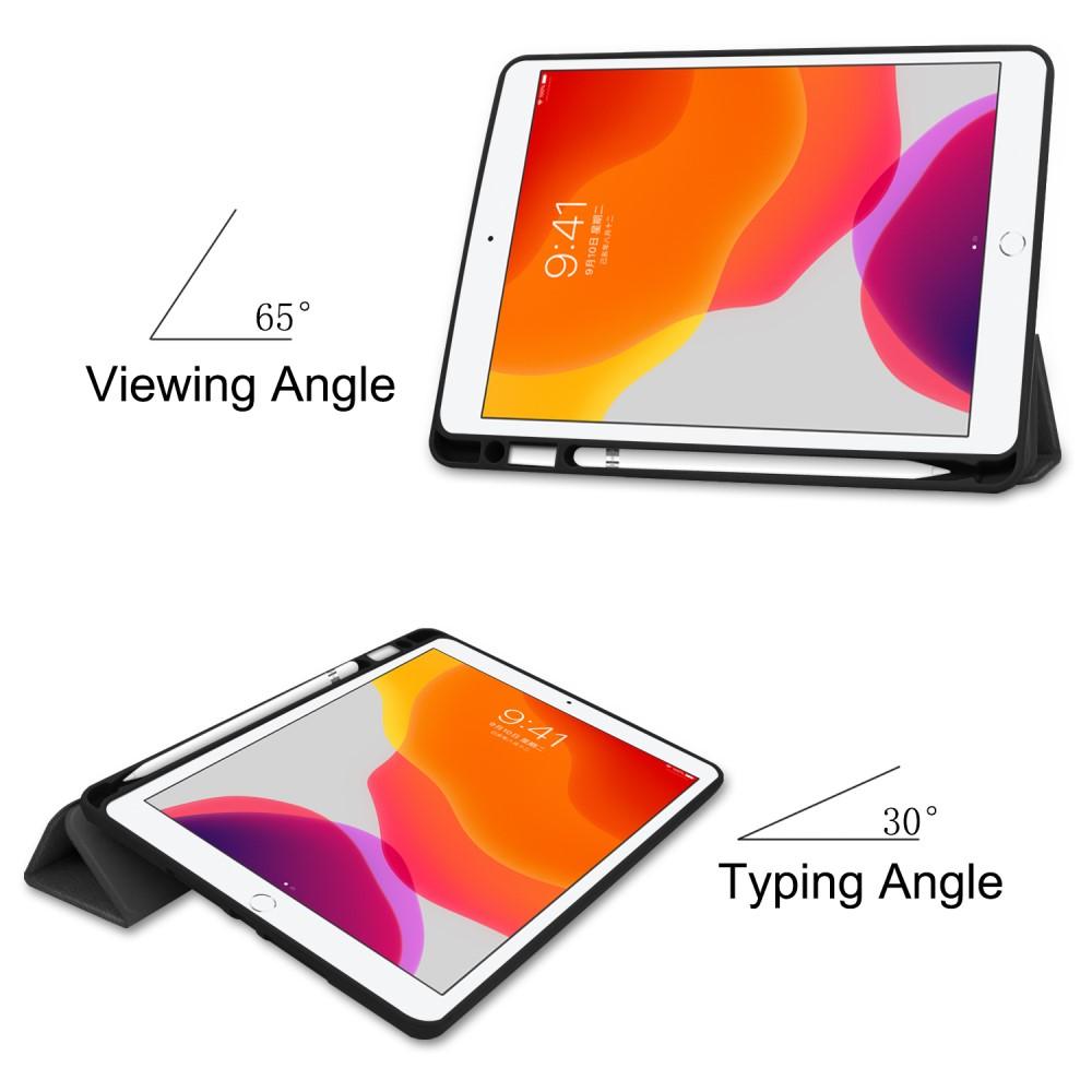 Funda Tri-Fold con portalápices iPad 10.2 7th Gen (2019) negro