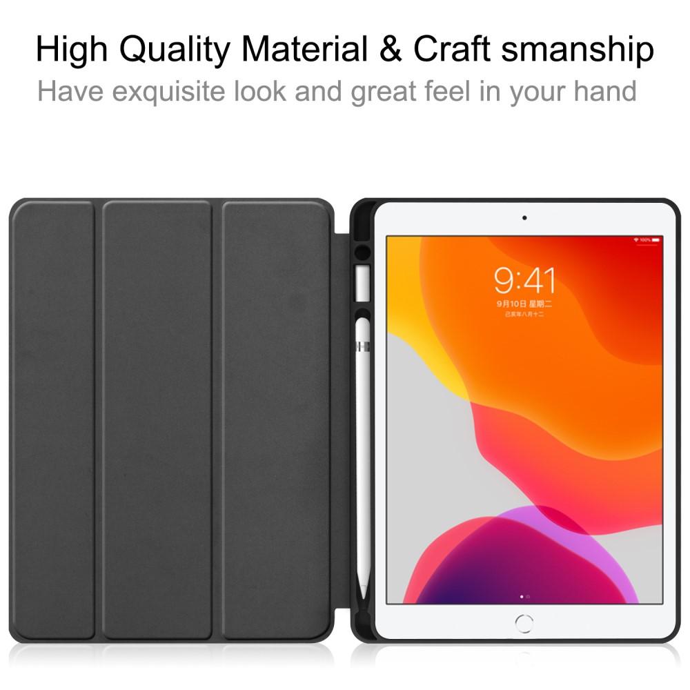 Funda Tri-Fold con portalápices iPad 10.2 7th Gen (2019) negro