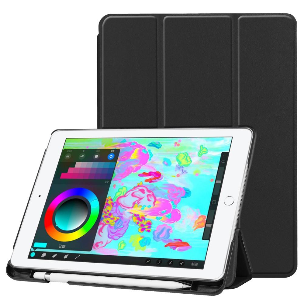 Funda Tri-Fold con portalápices iPad Air 2 9.7 (2014) negro