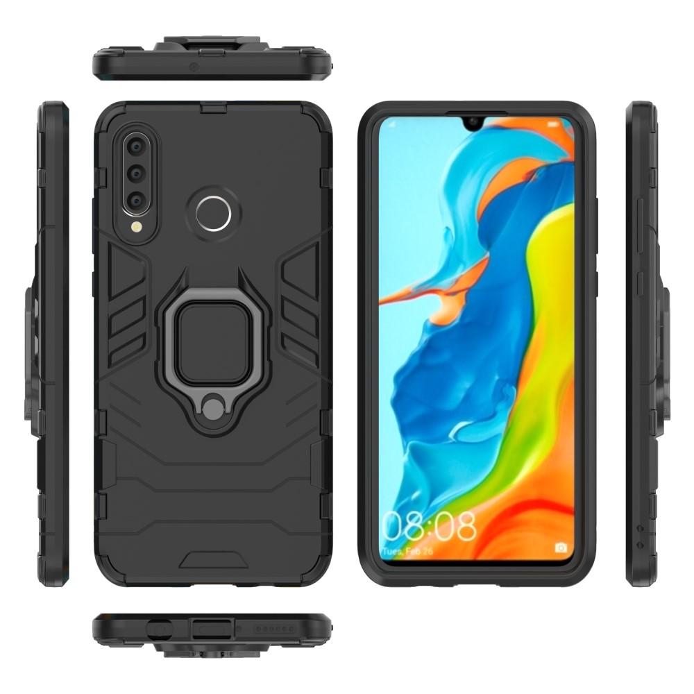 Funda híbrida Tech Ring Huawei P30 Lite Negro