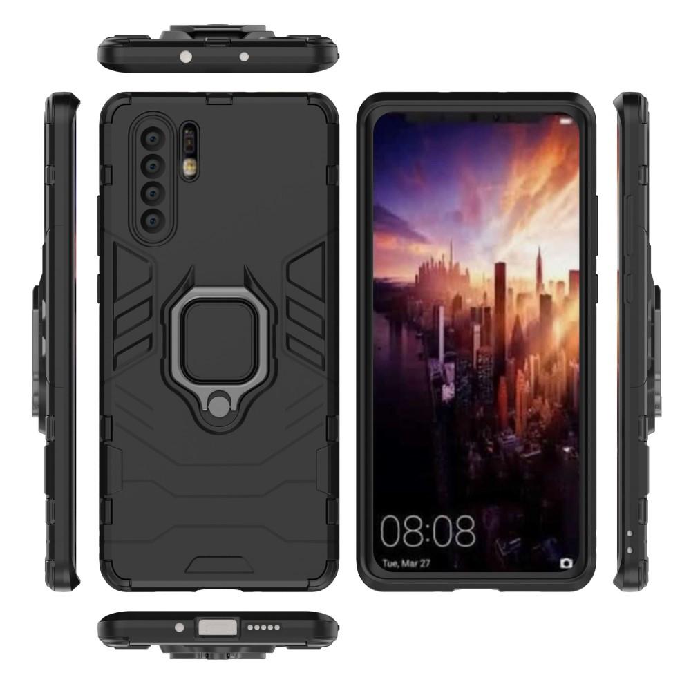 Funda híbrida Tech Ring Huawei P30 Pro Negro