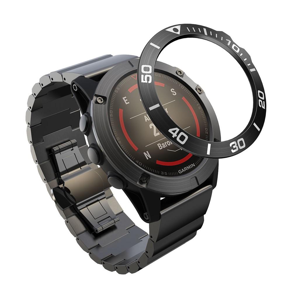 Estilo de Bisel Garmin Fenix 5X/5X Plus Negro