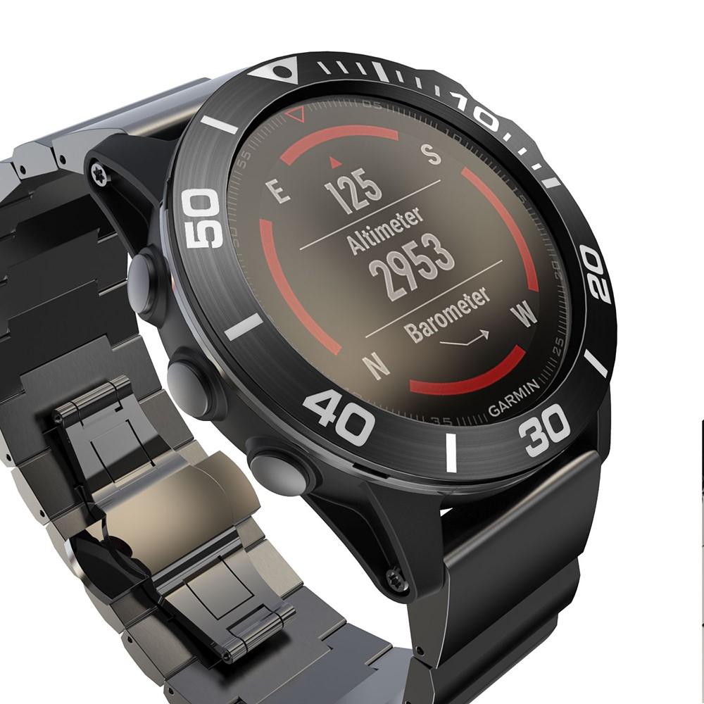 Estilo de Bisel Garmin Fenix 5X/5X Plus Negro