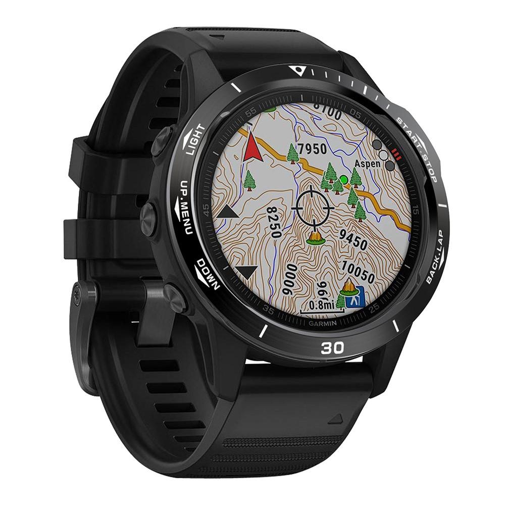 Estilo de Bisel Garmin Fenix 6 Pro Negro