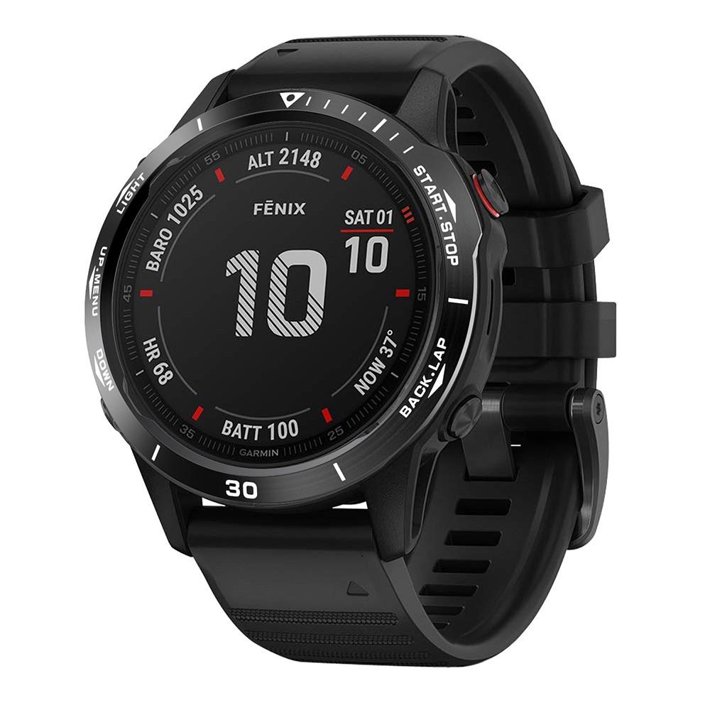 Estilo de Bisel Garmin Fenix 6 Pro Negro