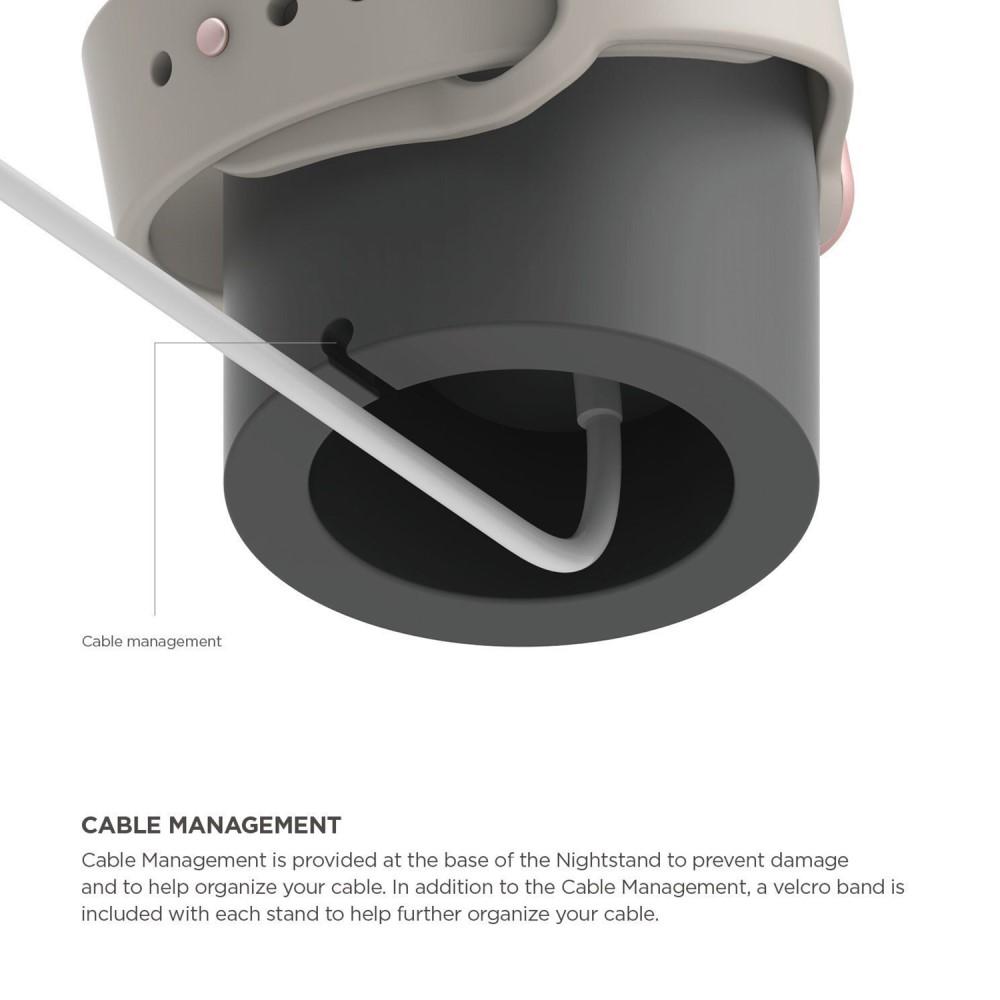 Soporte de carga Apple Watch Gris