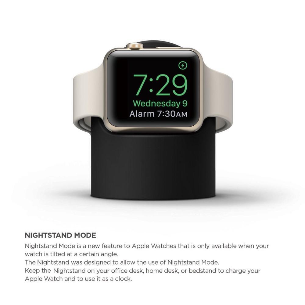 Soporte de carga Apple Watch Negro