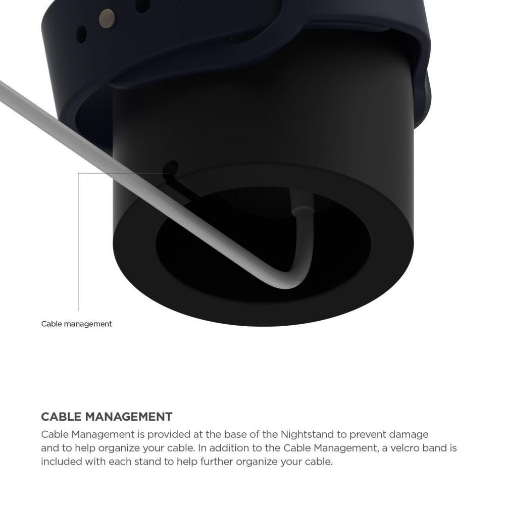 Soporte de carga Apple Watch Negro