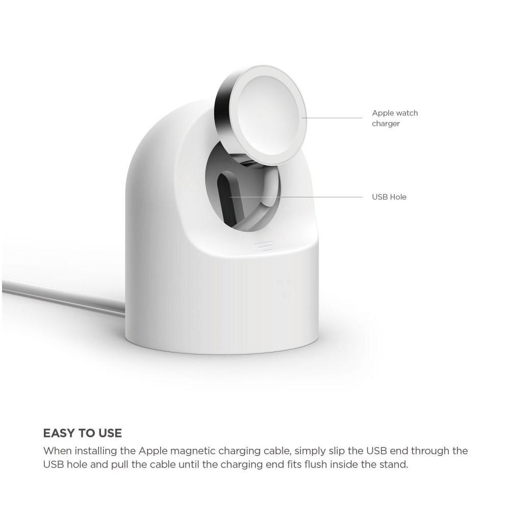 Soporte de carga Apple Watch Blanco