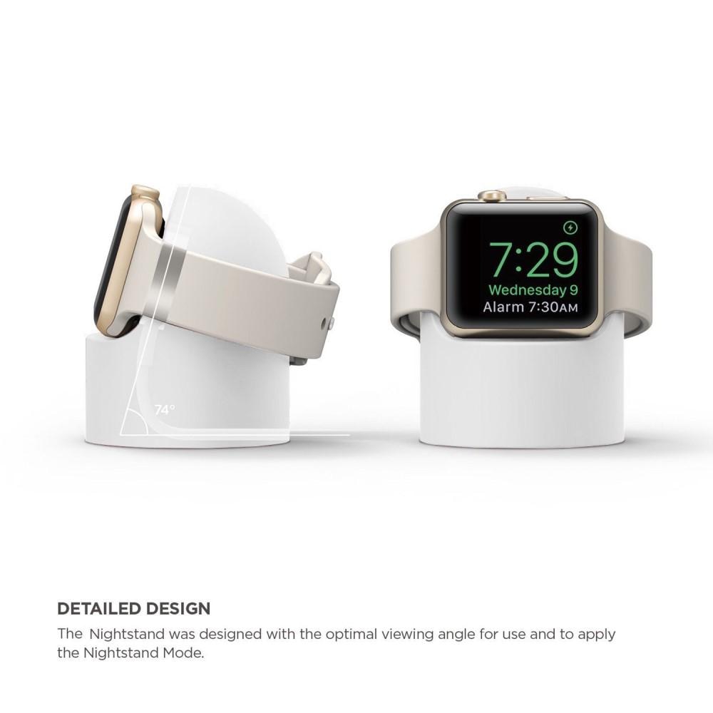 Soporte de carga Apple Watch Blanco