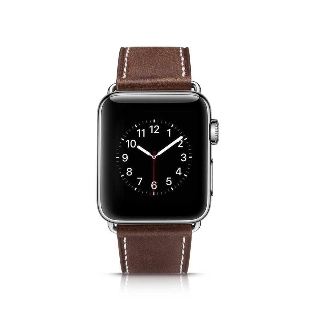 Correa de Piel Apple Watch Ultra 49mm marrón