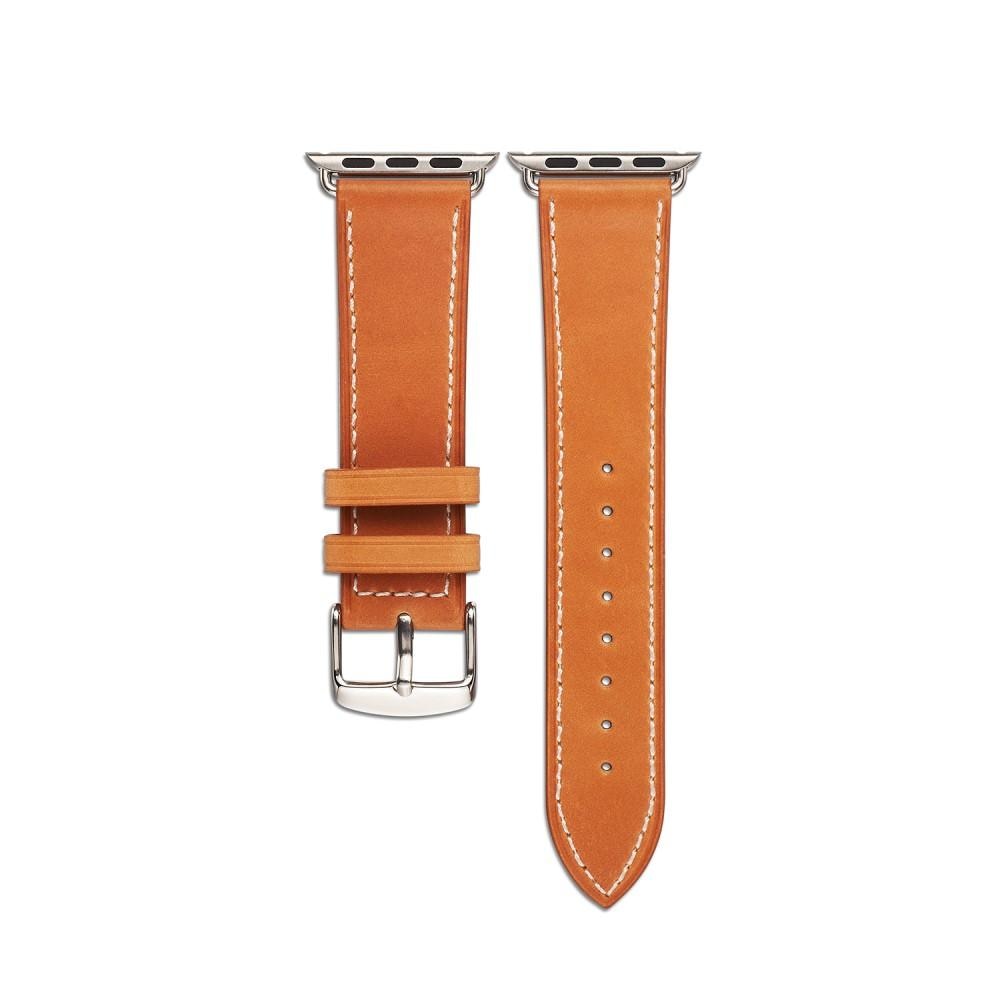 Correa de Piel Apple Watch Series 1-3 42mm Marrón