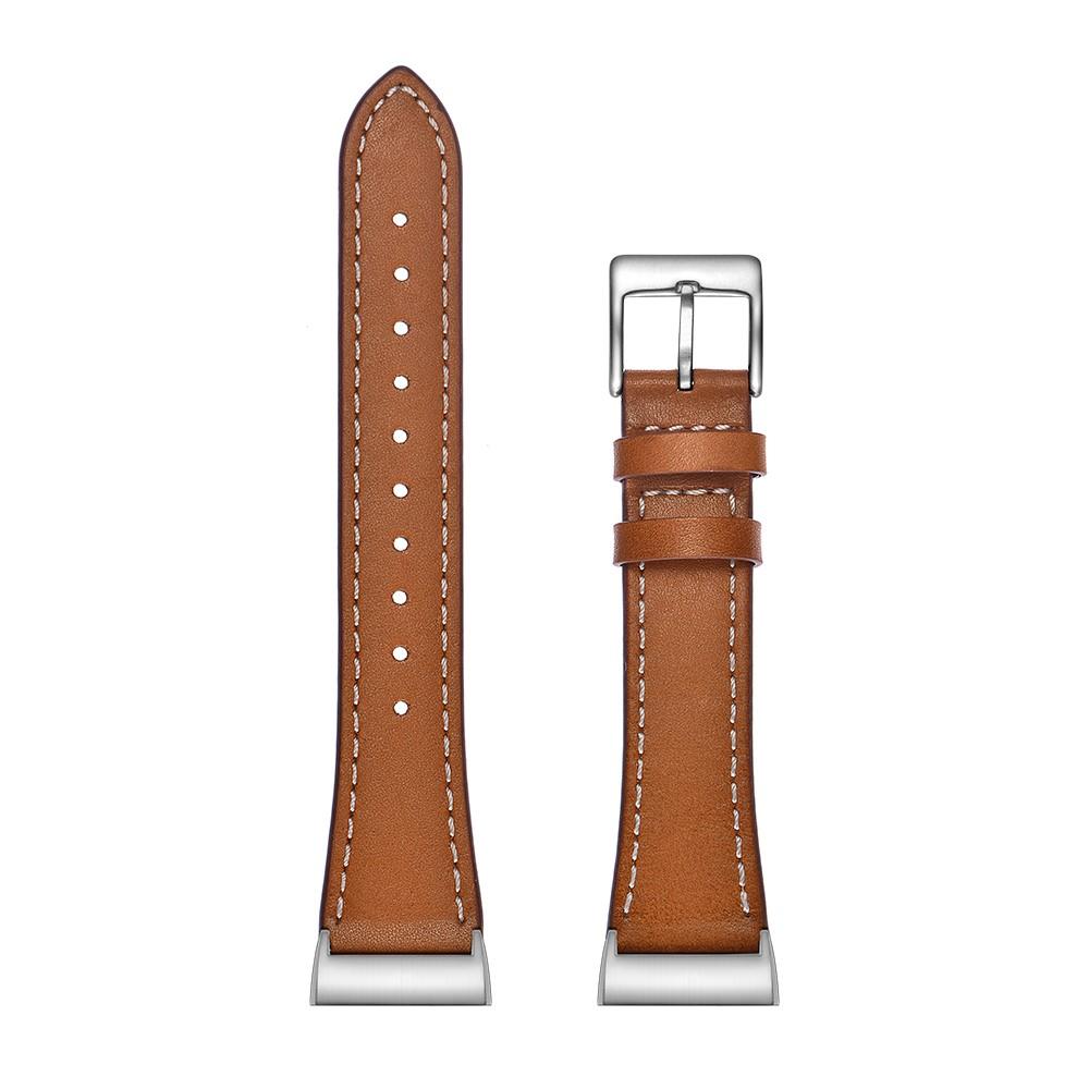 Correa de Piel Fitbit Charge 3/Charge 4 Marrón