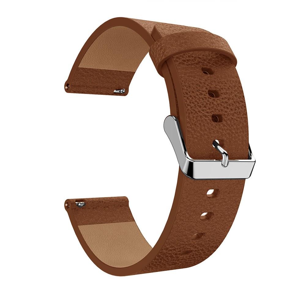 Correa de Piel Fitbit Versa/Versa 2 Marrón