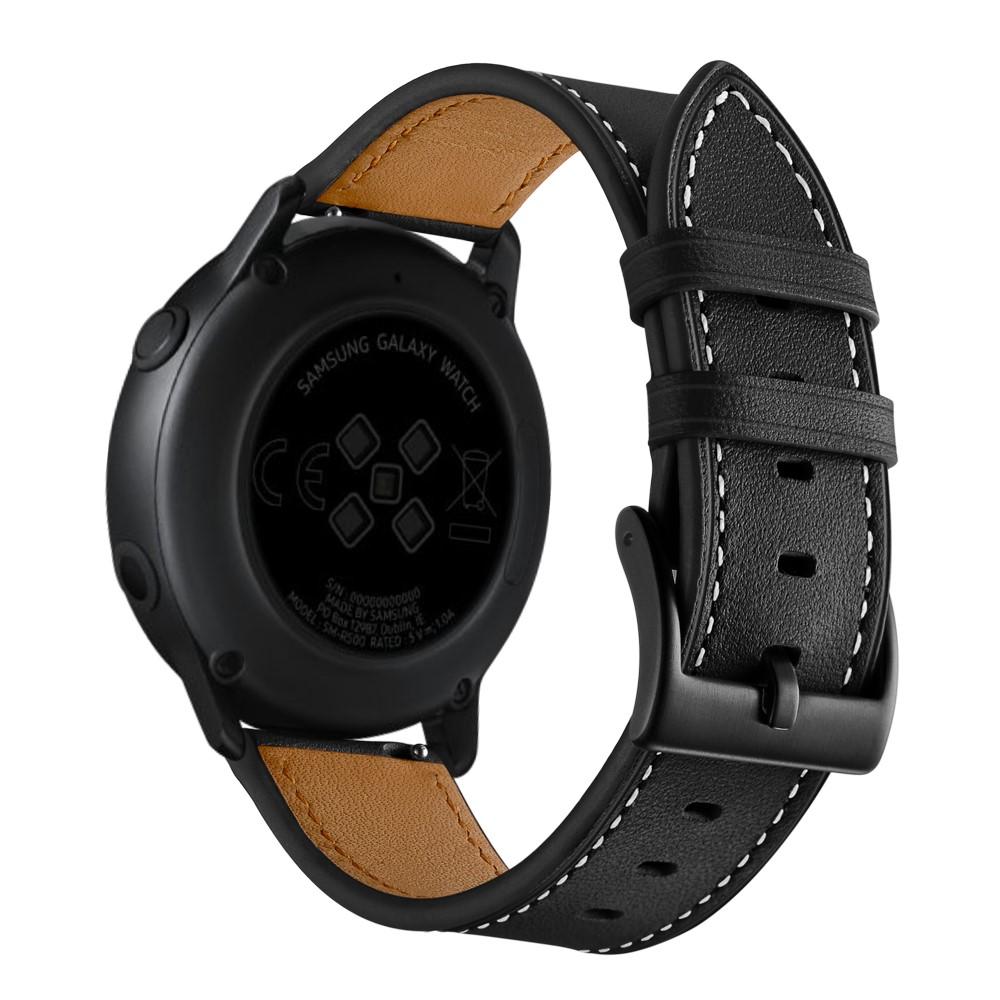 Correa de Piel Samsung Galaxy Watch 5 Pro Negro