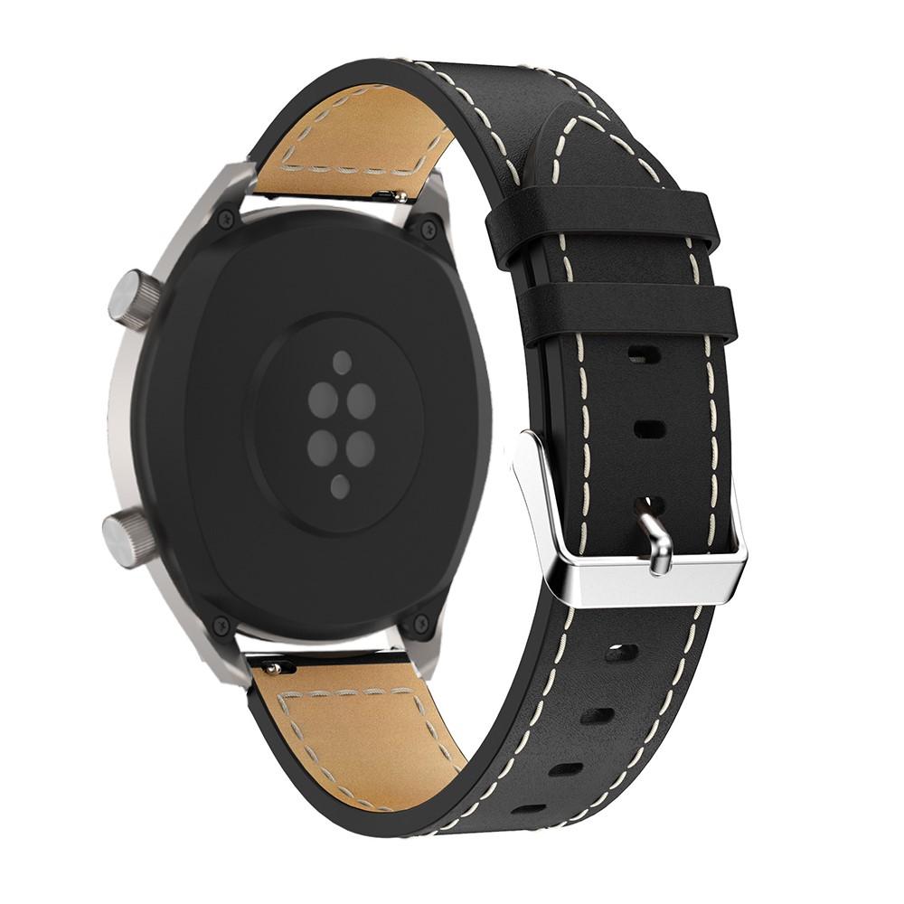 Correa de Piel Huawei Watch GT 2 46mm/Watch GT 2e/Watch GT Negro
