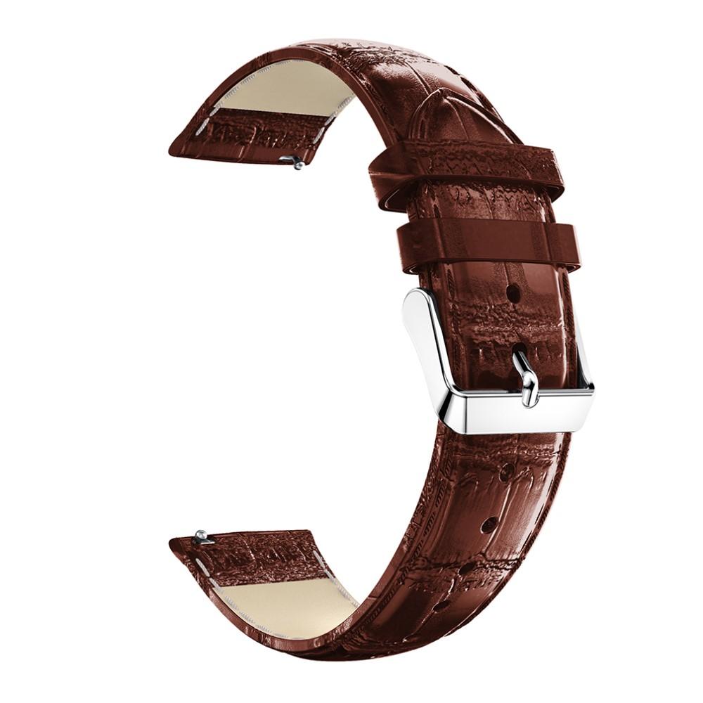 Cocodrilo Correa de piel Samsung Galaxy Watch 4 44mm marrón