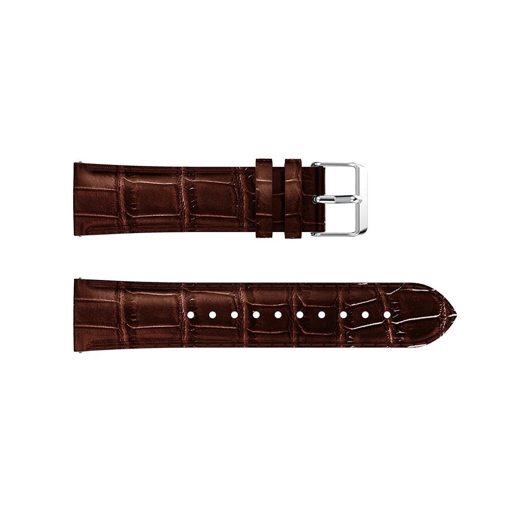 Cocodrilo Correa de piel Hama Fit Watch 4910 marrón