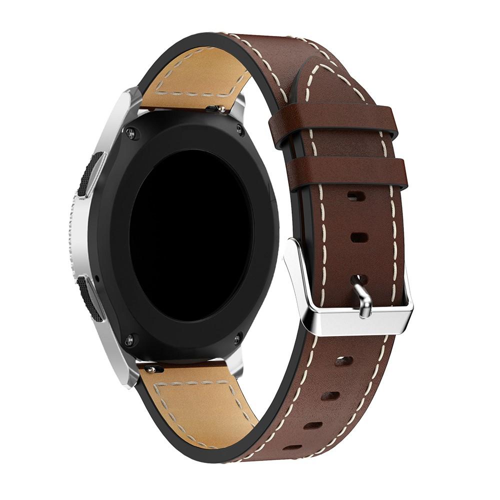 Correa de Piel Garmin Vivoactive 4 marrón