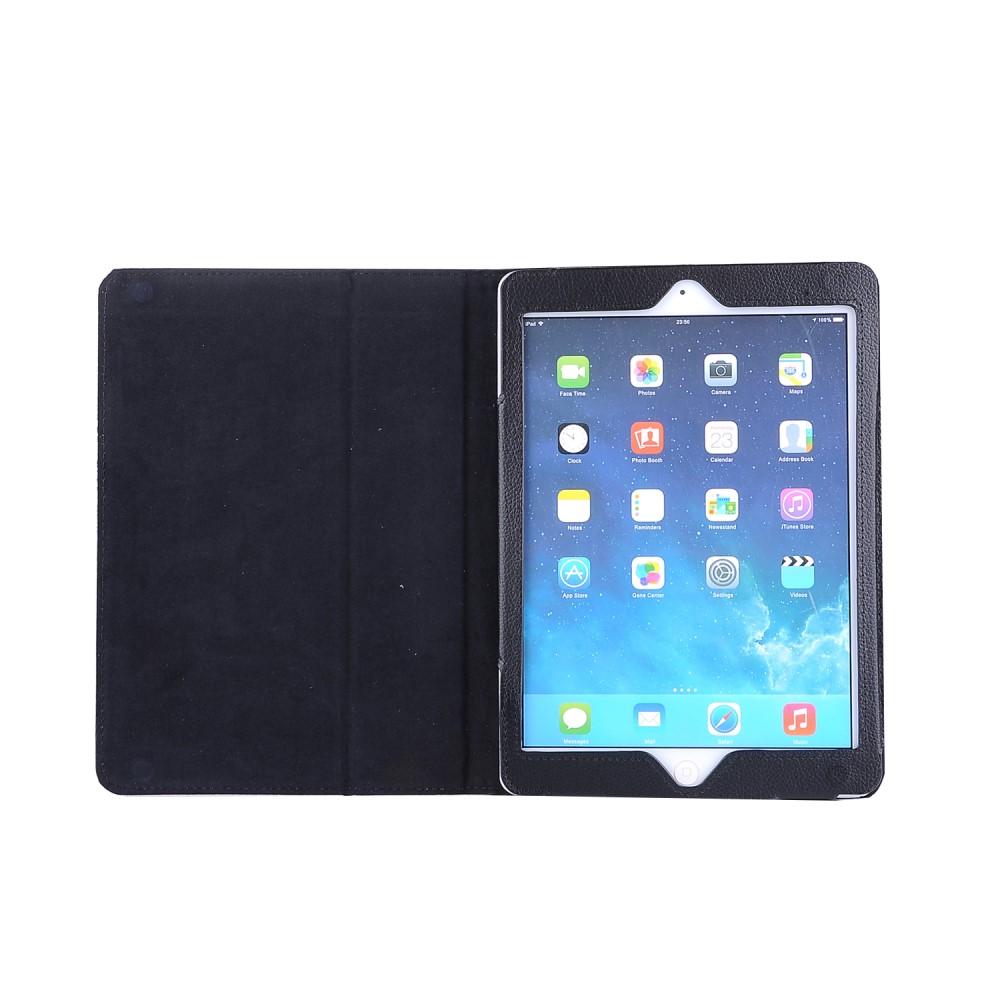 Funda de cuero iPad 9.7 6th Gen (2018) negro