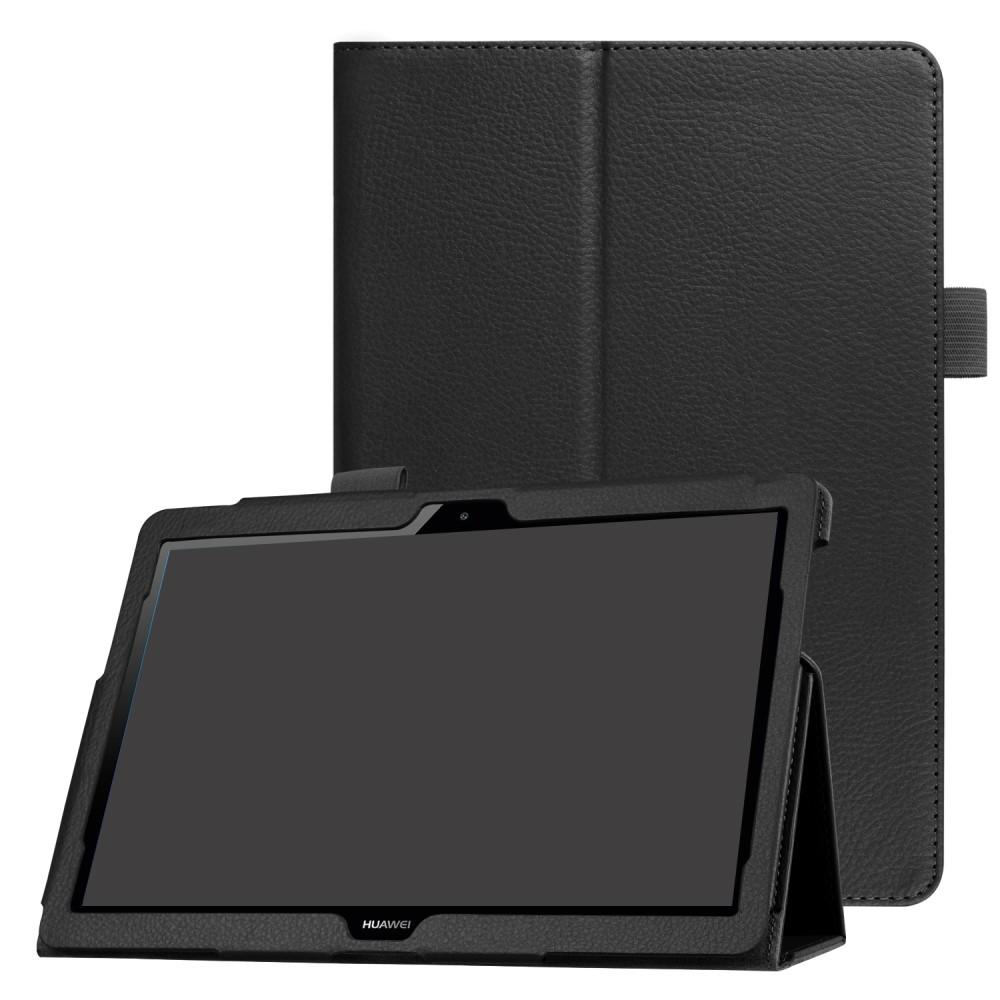 Funda de cuero Huawei Mediapad T3 10 Negro