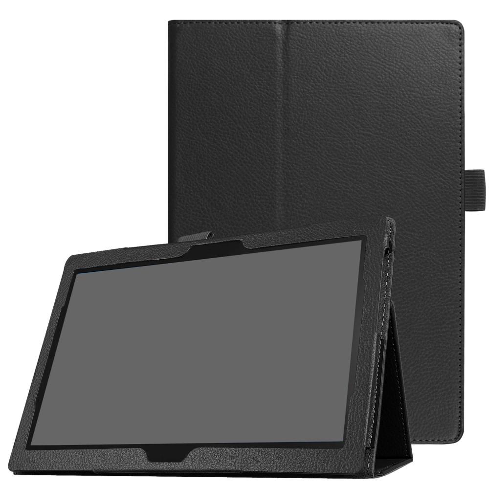 Funda de cuero Lenovo Tab 4 10/Tab 4 10 Plus Negro