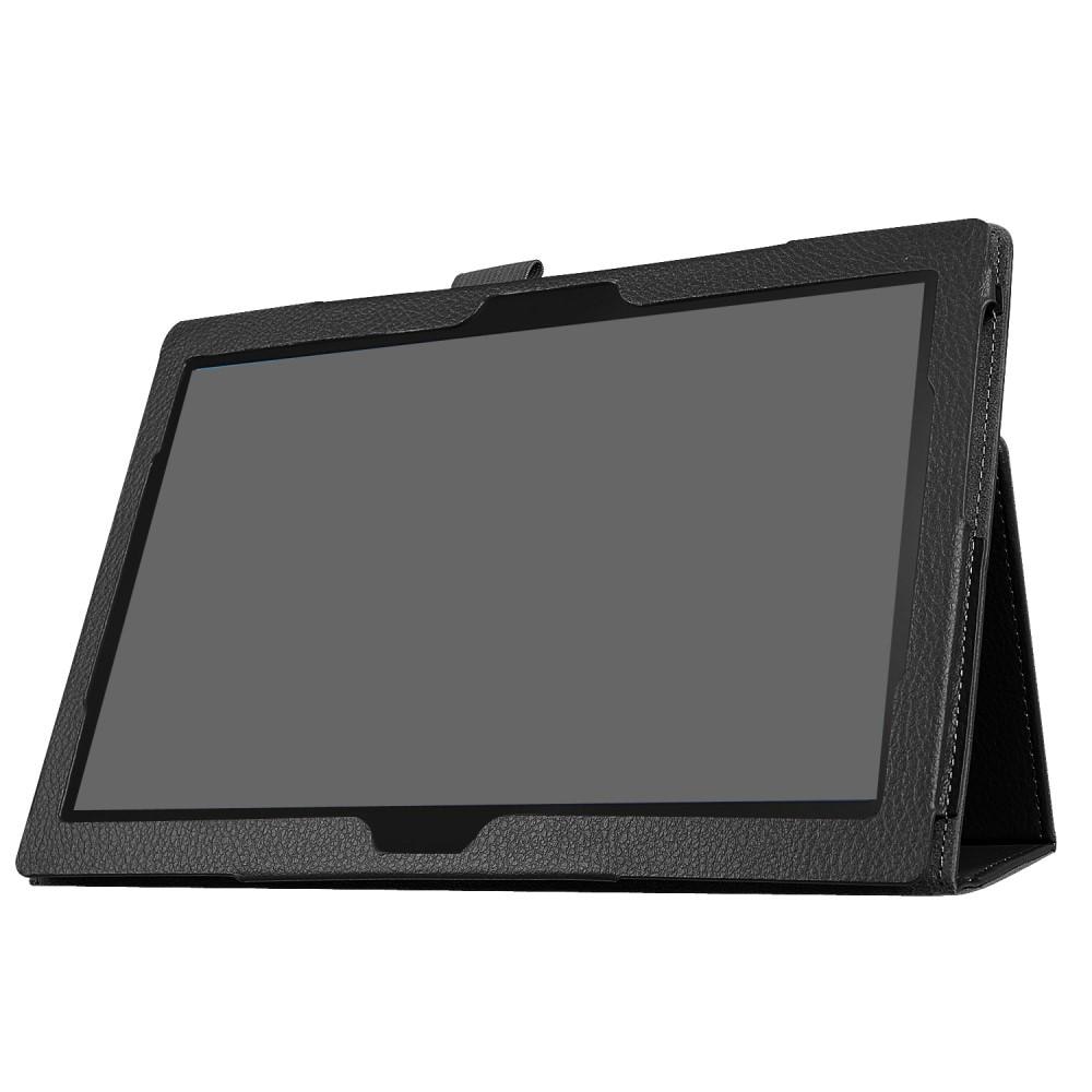 Funda de cuero Lenovo Tab 4 10/Tab 4 10 Plus Negro