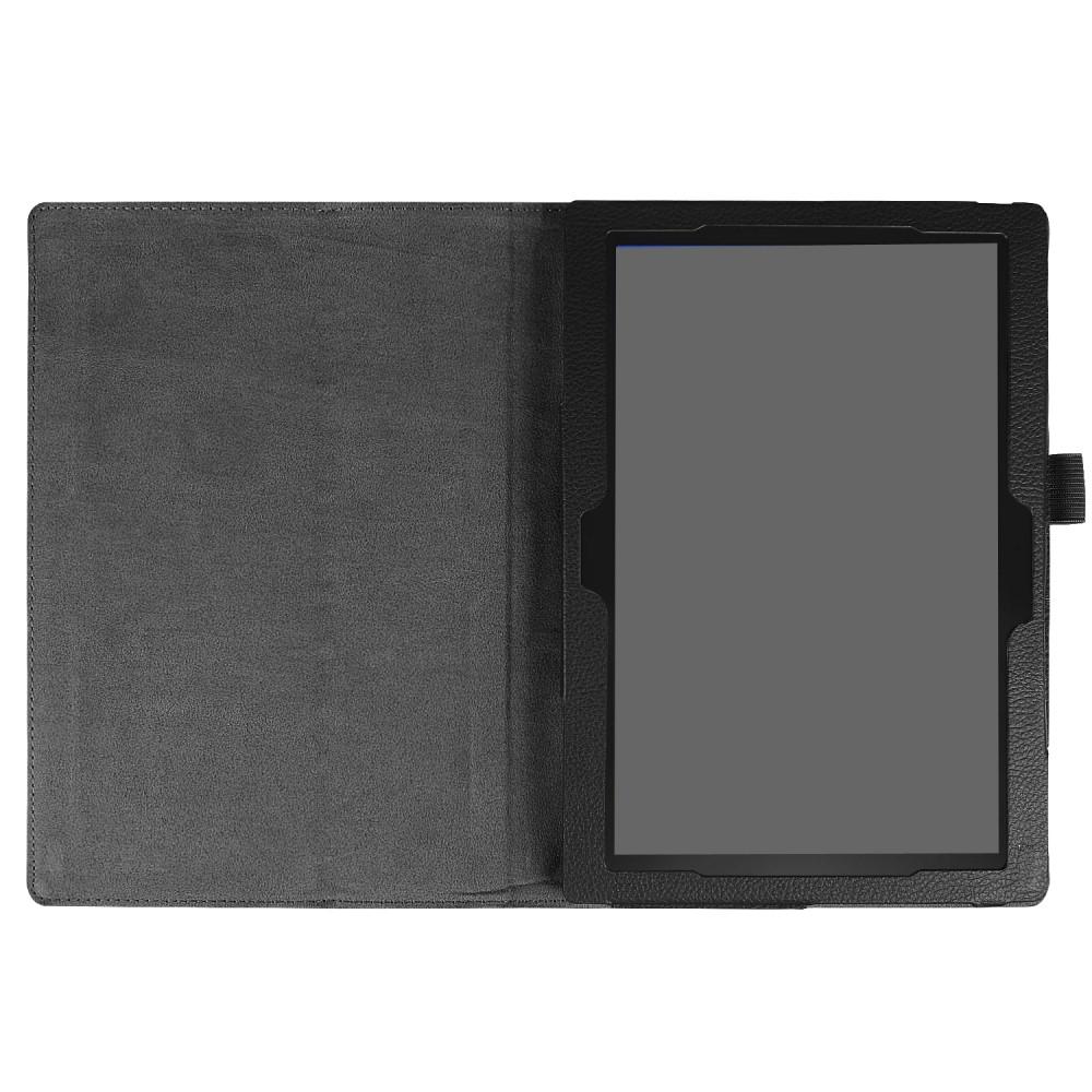 Funda de cuero Lenovo Tab 4 10/Tab 4 10 Plus Negro