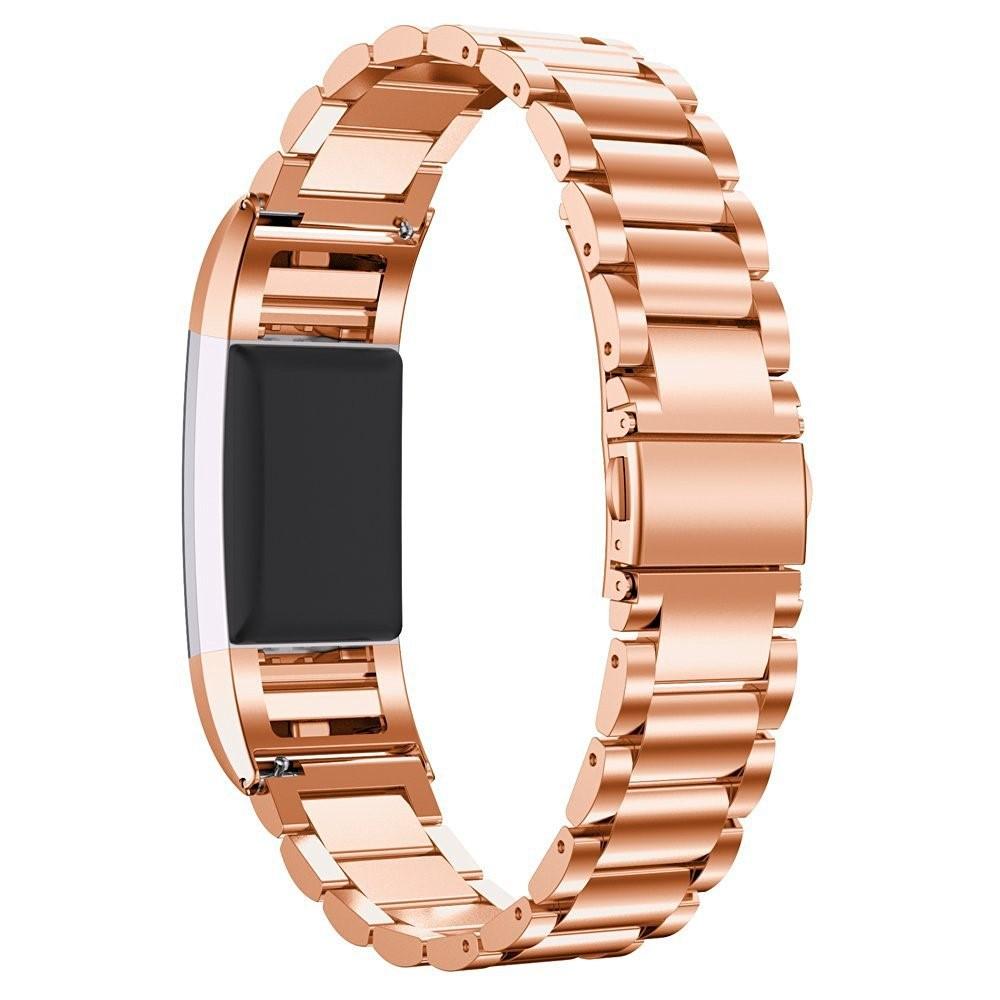 Correa de acero Fitbit Charge 2 Oro rosa