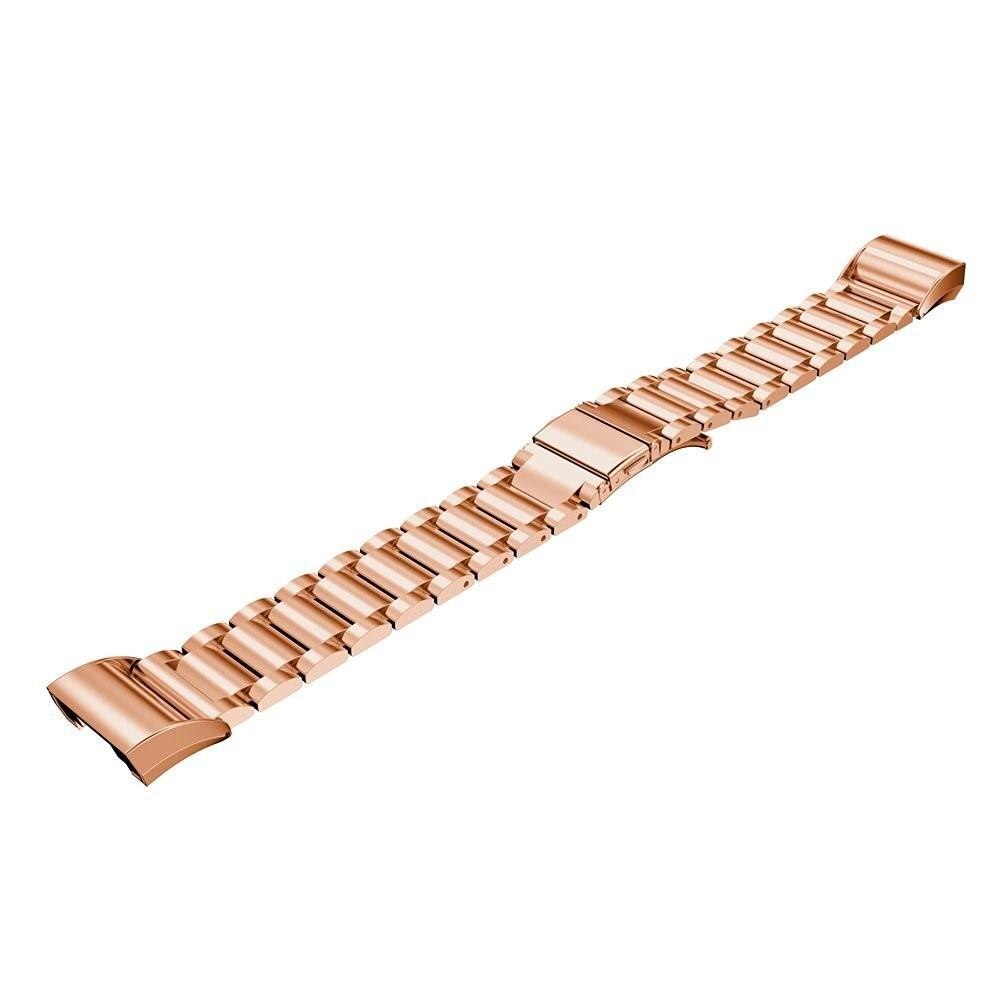 Correa de acero Fitbit Charge 2 Oro rosa